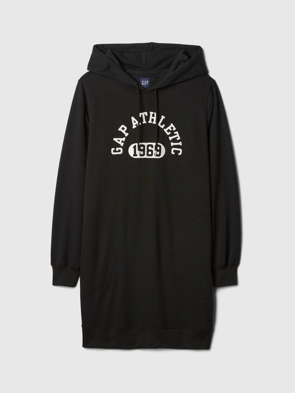 GAP Рокля суитшърт с лого Gap