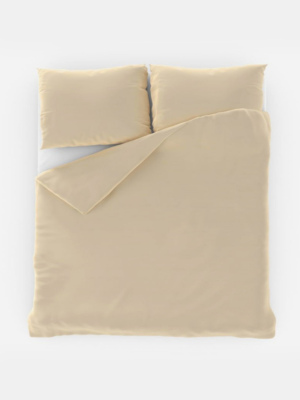 Kvalitex Единичен памучен чаршаф за детско креватче 140x200, 70x90cm нестандартно бяло