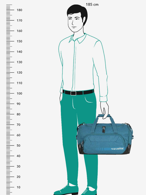 Travelite Kick Off Duffle M Petrol Чанта