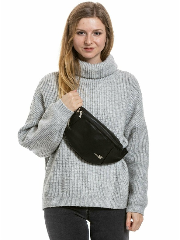 Meatfly Meatfly дамска чантa за кръста Priya Black | Черна | Обем 4 л