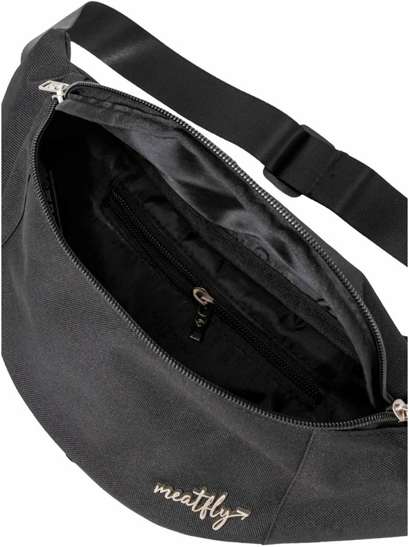Meatfly Meatfly чантa за кръста Taya Black | Черна | Обем 2,5 л