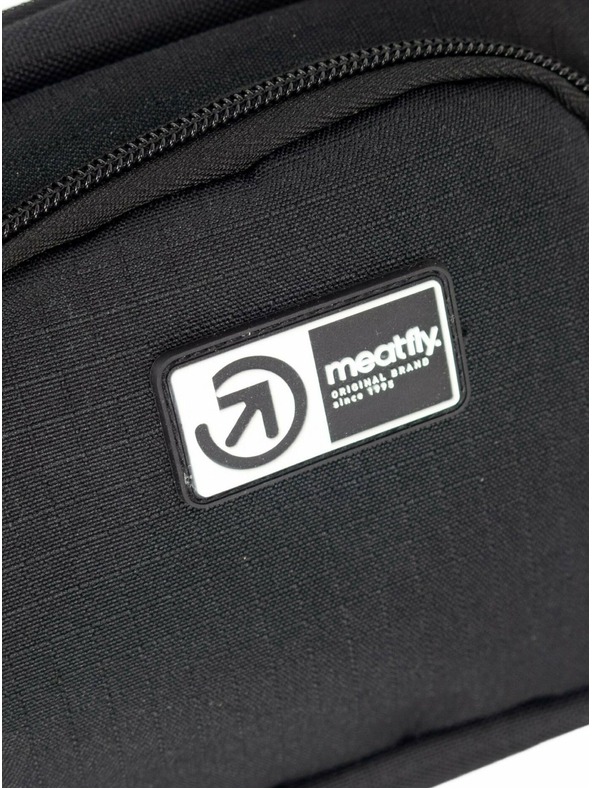 Meatfly Meatfly чантa за кръста Wally Black Ripstop | Черна | Размер