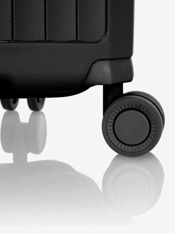 Heys Комплект от три пътнически куфара в черно Heys Airlite S,M,L Black