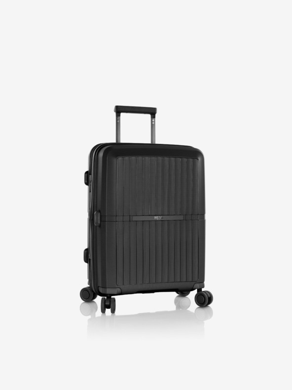 Heys Комплект от три пътнически куфара в черно Heys Airlite S,M,L Black