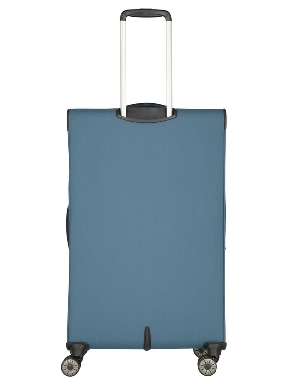 Travelite Комплект пътнически куфари Travelite Skaii 4w S,M,L - синьо