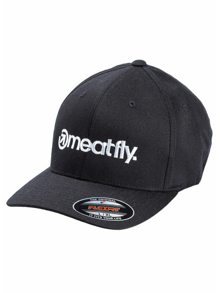 Meatfly Meatfly Brand Flexfit Black | Черна | Размер
