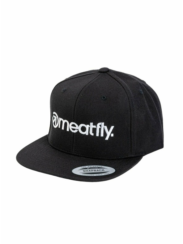 Meatfly Meatfly шапка Rens Snapback Черна | Черна | Размер