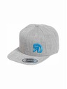 Meatfly Meatfly шапка Finester Snapback Сив меланж | Сива | Размер