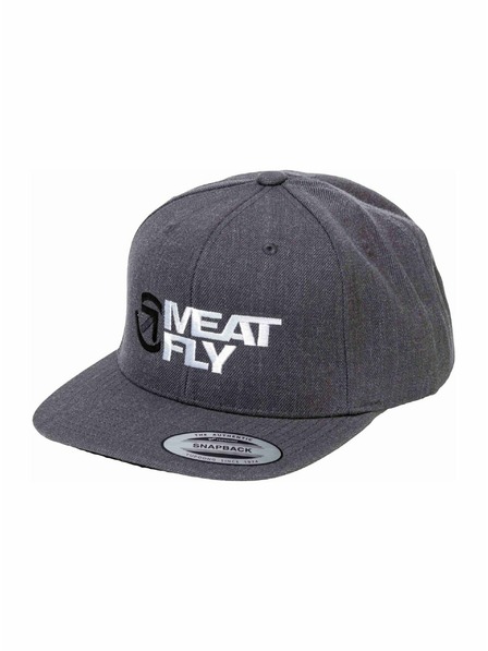 Meatfly Meatfly шапка Ness Snapback Тъмносива | Сива | Размер