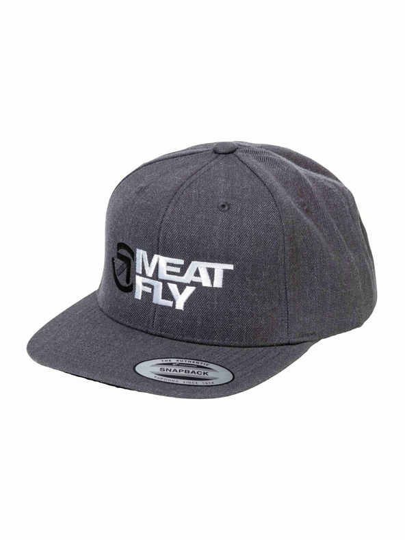 Meatfly Meatfly шапка Ness Snapback Тъмносива | Сива | Размер