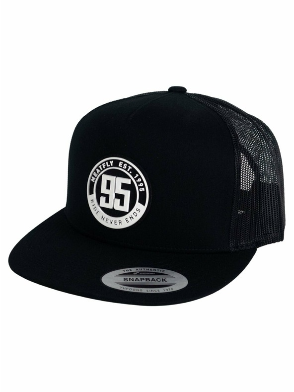 Meatfly Meatfly шапка Thunderbolt Trucker 95 Черна | Черна | Размер