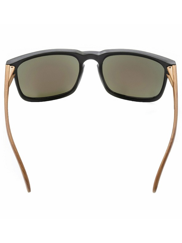 Meatfly Meatfly слънчеви очила Memphis Black / Wood | Оранжев | Размер