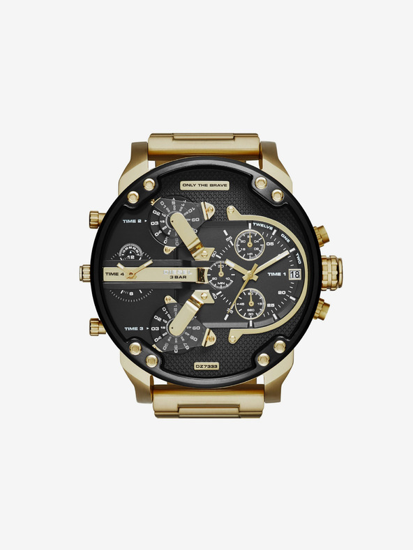 Diesel Златен мъжки часовник Diesel Mr. Daddy 2.0