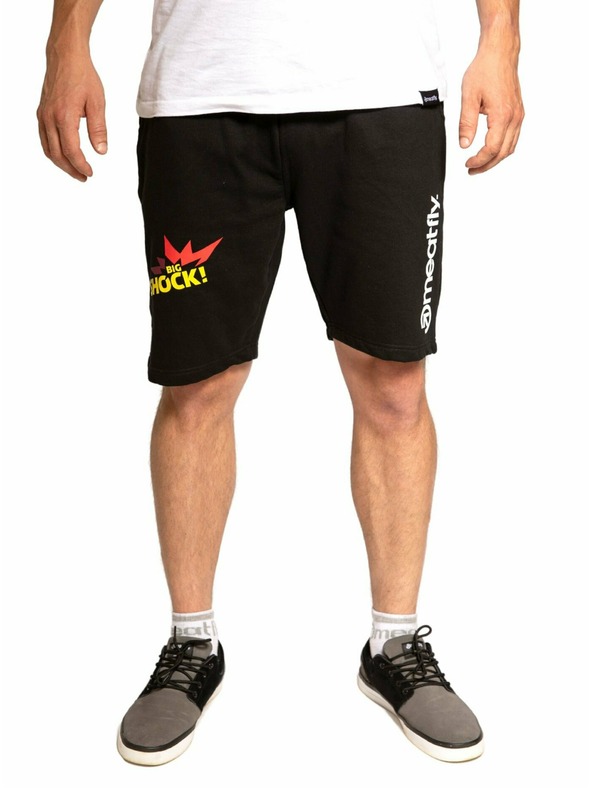 Meatfly Meatfly мъжки спортни шорти Big Shock Black | Черна | Размер
