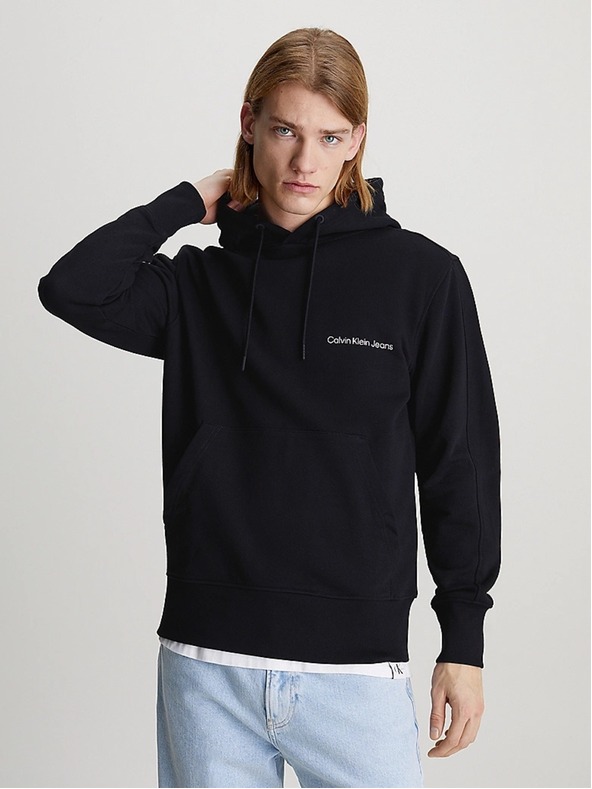 Calvin Klein Мъжки черен суитшърт Calvin Klein