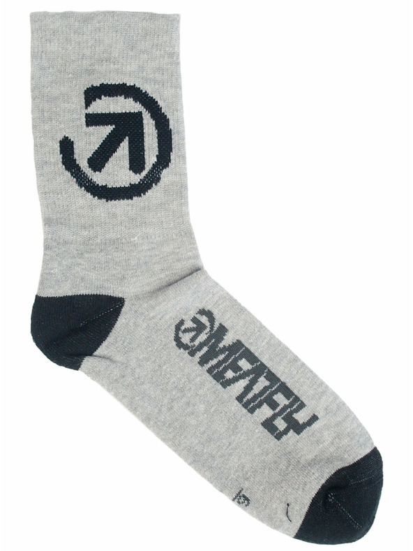 Meatfly Meatfly чорапи Long Grey Bike | Сива | Размер