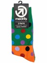 Meatfly Meatfly чорапи Lexy Triple Pack Green Dots | Многоцветна | Размер