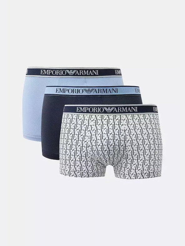 Emporio Armani Мъжки боксерки 3 опаковки Emporio Armani Ortens/Bian.St