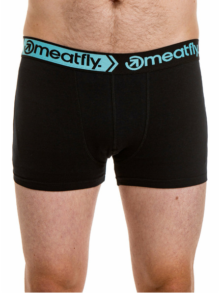 Meatfly Meatfly мъжки боксерки Balboa Boxershorts Double Pack Black | Черна | Размер