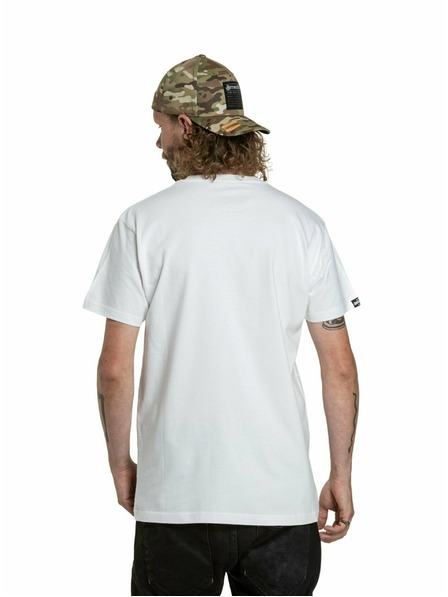 Meatfly Meatfly мъжка тениска Revital White | Бяла | Размер