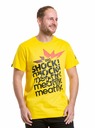 Meatfly Meatfly мъжка тениска Big Shock Shattered Yellow | Жълта | Размер