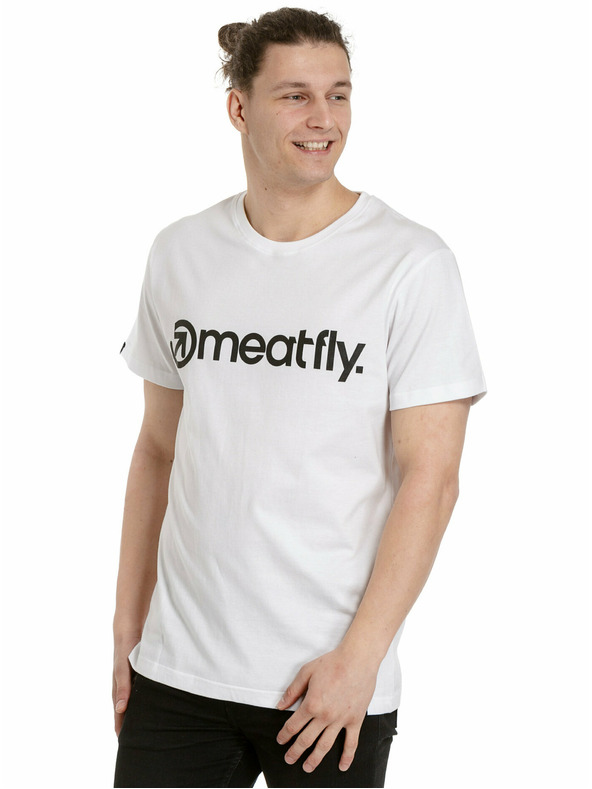 Meatfly Meatfly опаковка мъжки тениски MF Logo Multipack Black/Grey Heather/White | Черна | Размер