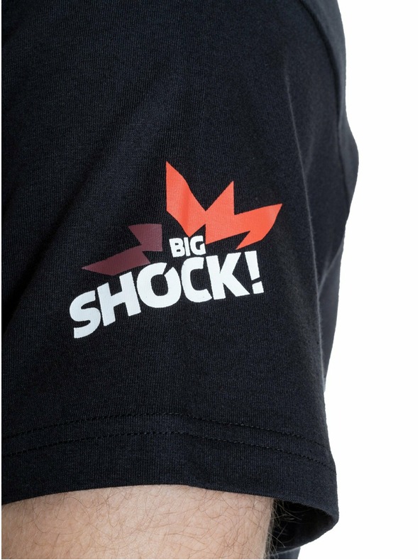 Meatfly Meatfly мъжка тениска Big Shock 8Bit Black | Черна | Размер