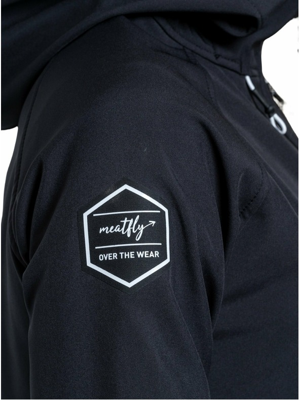 Meatfly Meatfly дамска softshell жилетка Zaja Logo Black | Черна | Размер