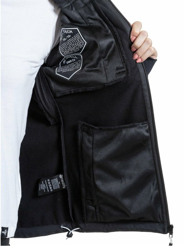 Meatfly Meatfly дамска softshell жилетка Zaja Logo Black | Черна | Размер