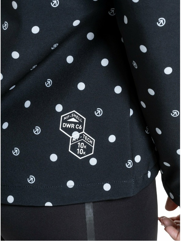 Meatfly Meatfly дамска softshell жилетка Zaja Dots Black | Черна | Размер