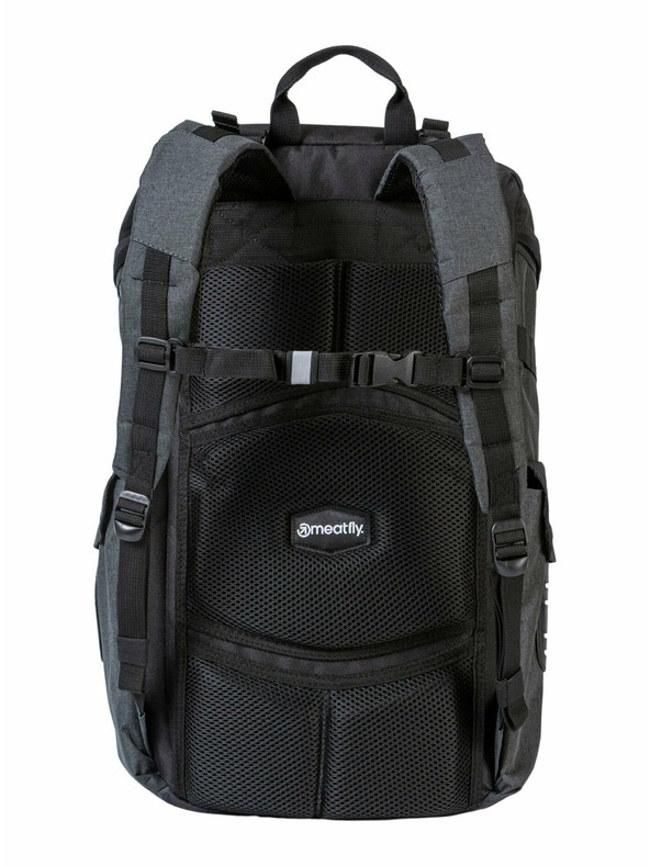 Meatfly Meatfly раница Scintilla Charcoal/Black 26 L | Черна | Обем 26 L