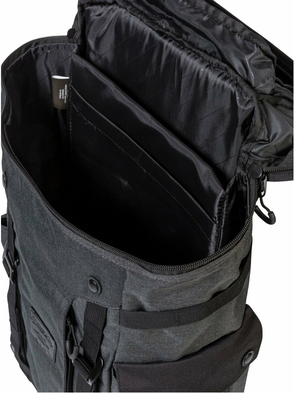 Meatfly Meatfly раница Scintilla Charcoal/Black 26 L | Черна | Обем 26 L