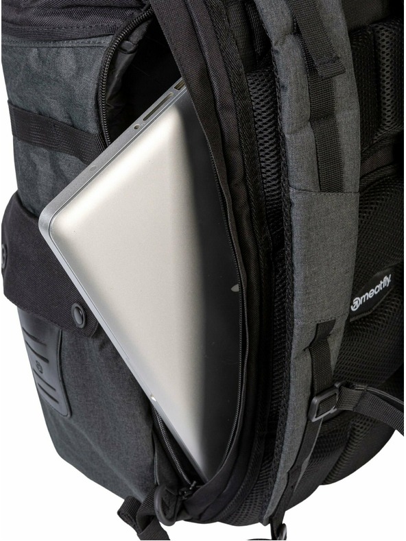 Meatfly Meatfly раница Scintilla Charcoal/Black 26 L | Черна | Обем 26 L