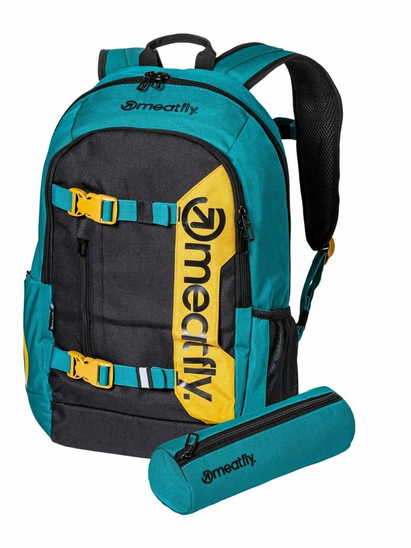 Meatfly Meatfly раница Basejumper Dark Jade/Black 22 L