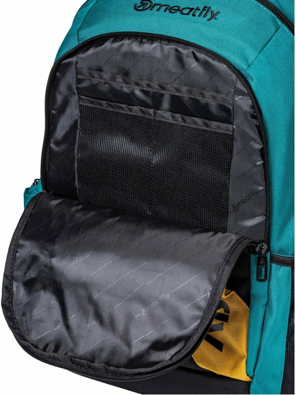 Meatfly Meatfly раница Basejumper Dark Jade/Black 22 L