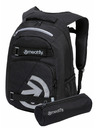 Meatfly Meatfly раница Exile Black 24 L + МОЛИВНИК БЕЗПЛАТНО | Черна | Обем 24 L