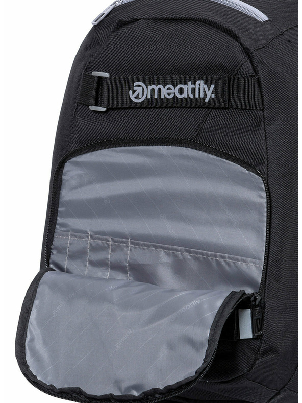 Meatfly Meatfly раница Exile Black 24 L + МОЛИВНИК БЕЗПЛАТНО | Черна | Обем 24 L