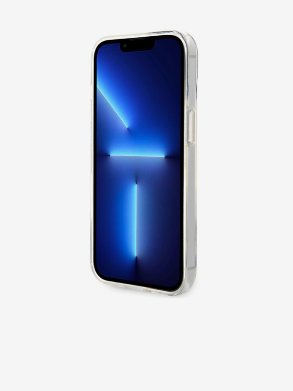 Karl Lagerfeld Karl Lagerfeld Choupette Лого Заден калъф за iPhone 14 Plus Прозрачен