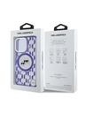 Karl Lagerfeld Karl Lagerfeld IML Монограм K&CH Глави MagSafe Заден Калъф за iPhone 16 Pro Max Лилав