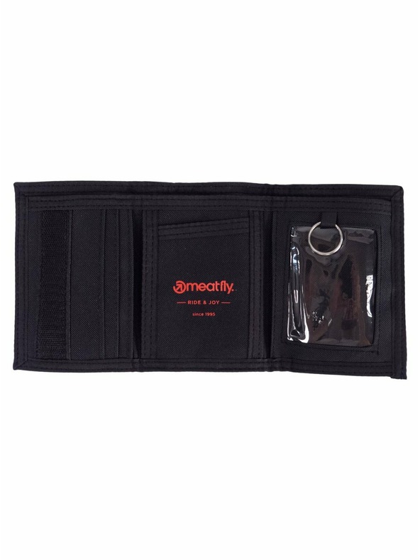 Meatfly Meatfly портфейл Huey Morph Black | Черен | Размер