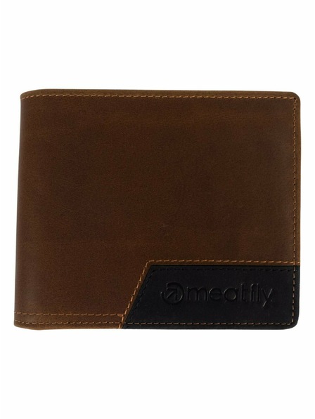Meatfly Meatfly кожен портфейл Zac Premium Brown | Кафяв | Размер