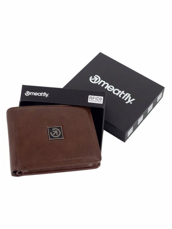 Meatfly Meatfly портфейл Darin Brown | Кафяв | Размер