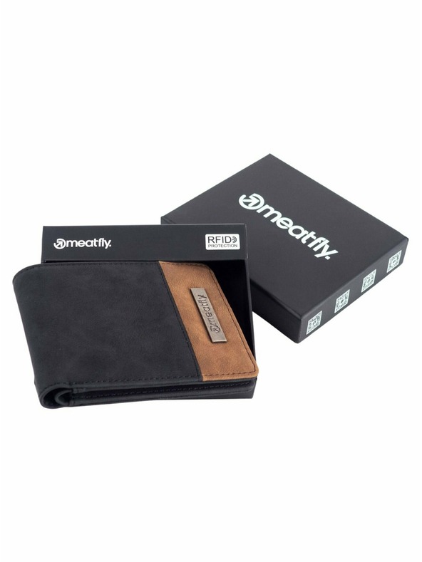 Meatfly Meatfly портфейл Marve Black | Черен | Размер