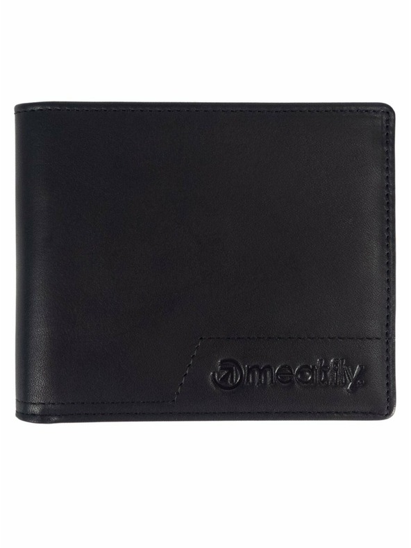 Meatfly Meatfly кожен портфейл Eliot Premium Black | Черен | Размер