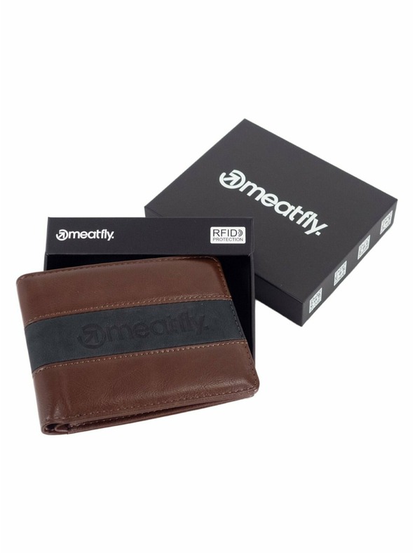 Meatfly Meatfly портфейл Lerick Brown | Кафяв | Размер