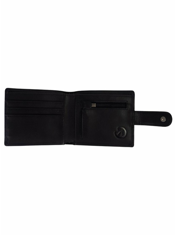 Meatfly Meatfly кожен портфейл Nathan Premium Black | Черен | Размер