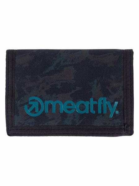 Meatfly Meatfly портфейл Huey Mossy Petrol | Сив | Размер