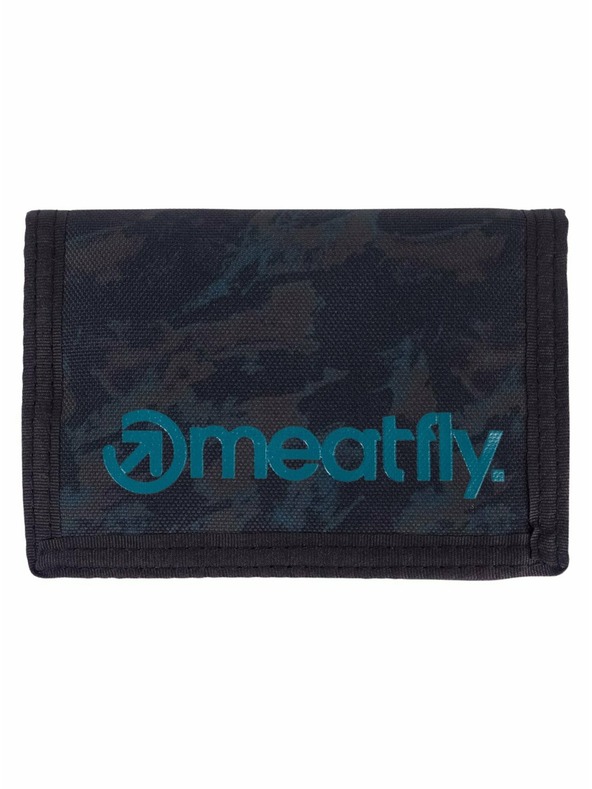 Meatfly Meatfly портфейл Huey Mossy Petrol | Сив | Размер