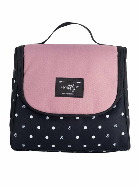 Meatfly Meatfly тоалетна чанта Cara Black Dots