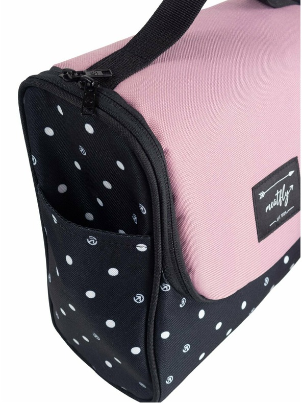 Meatfly Meatfly тоалетна чанта Cara Black Dots